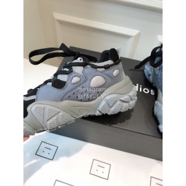 Acne Studios Fashion Casual Sneakers For Women Black