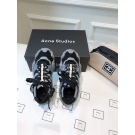 Acne Studios Fashion Casual Sneakers For Women Black