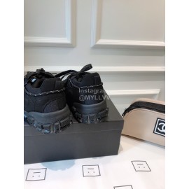 Acne Studios Fashion Black Casual Sneakers For Women 