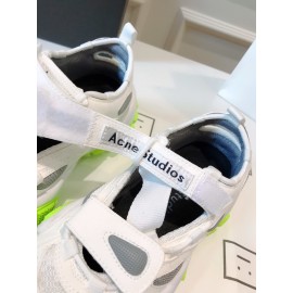 Acne Studios New Thick Soles Green Casual Sneakers For Women 