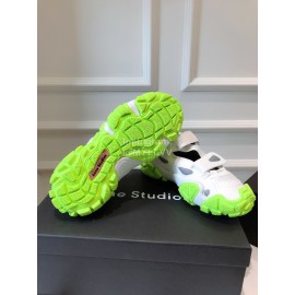 Acne Studios New Thick Soles Green Casual Sneakers For Women 
