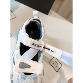 Acne Studios New Thick Soles Blue Casual Sneakers For Women 