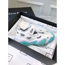 Acne Studios New Thick Soles Blue Casual Sneakers For Women 