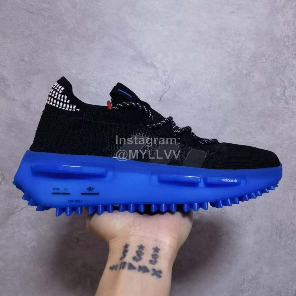 Adidas Original Nmd_s1 Boost Sportshoes Blue