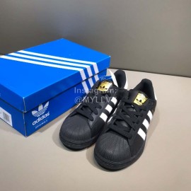 Adidas Originals Superstar Ii Black Sneakers