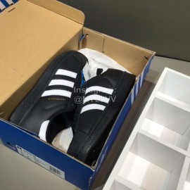 Adidas Originals Superstar Ii Black Sneakers