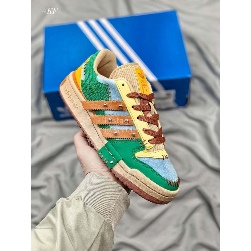 Adidas Forum Exhibit 84 Sneakers For Men And Women Yellow