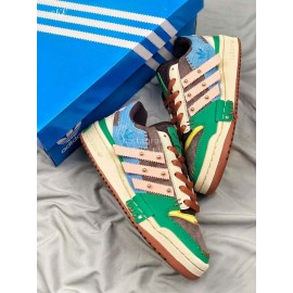 Adidas Forum Exhibit 84 Sneakers For Men And Women Coffee