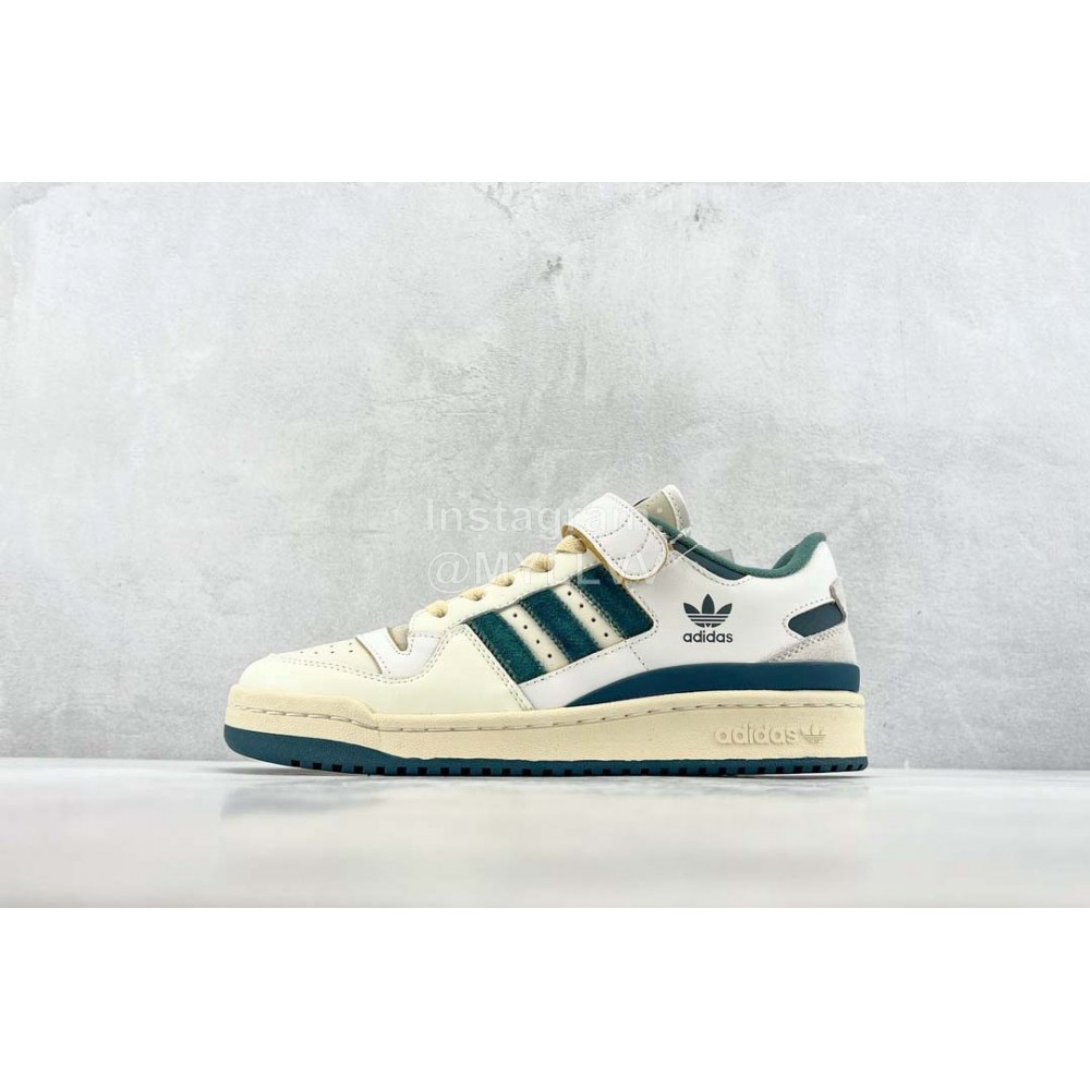 Adidas Originals Forum Casual Sneakers For Men And Women Dark Green