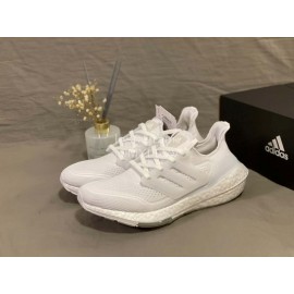 Adidas Ultra Boost 21 Torsion Spring White Sportshoes
