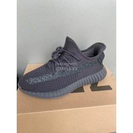 Adidas Yeezy Boost Lace Up Gray Sneakers For Men