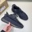 Adidas Yeezy Boost Fashion Lace Up Sneakers For Men Black