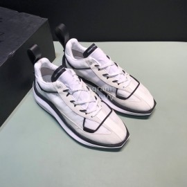 Adidas Summer Leather Mesh Sneakers For Men And Women White