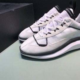 Adidas Summer Leather Mesh Sneakers For Men And Women White