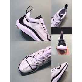 Adidas Summer Leather Mesh Sneakers For Men And Women White