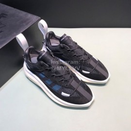 Adidas Summer Leather Mesh Sneakers For Men And Women Black