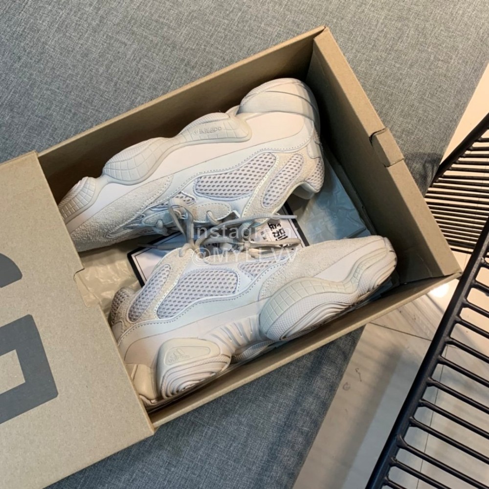 Adidas New Mesh Thick Soles Casual Sneakers For Men And Women White