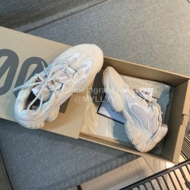 Adidas New Mesh Thick Soles Casual Sneakers For Men And Women White