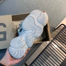 Adidas New Mesh Thick Soles Casual Sneakers For Men And Women White