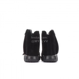 Adidas New High Silk Suede High Top Casual Sneakers For Men And Women Black