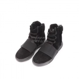 Adidas New High Silk Suede High Top Casual Sneakers For Men And Women Black