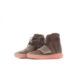 Adidas New High Silk Suede High Top Casual Sneakers For Men And Women Coffee