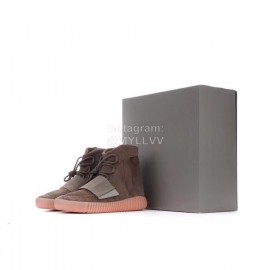 Adidas New High Silk Suede High Top Casual Sneakers For Men And Women Coffee