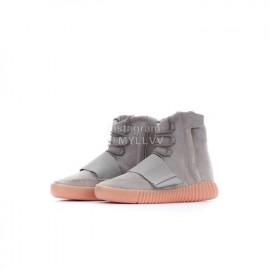 Adidas New High Silk Suede High Top Gray Casual Sneakers For Men And Women