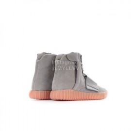 Adidas New High Silk Suede High Top Gray Casual Sneakers For Men And Women