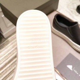 Adidas Black Soft Leather Casual Shoes For Men And Women 