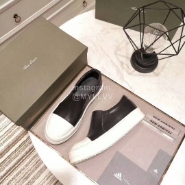 Adidas Black Soft Leather Casual Shoes For Men And Women 