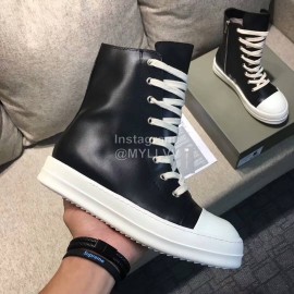 Adidas Soft Leather High Top Casual Shoes For Men And Women Black