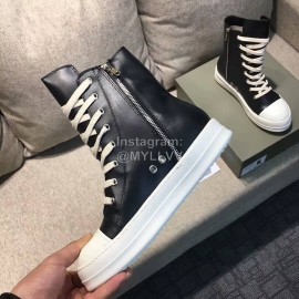 Adidas Soft Leather High Top Casual Shoes For Men And Women Black