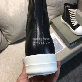 Adidas Soft Leather High Top Casual Shoes For Men And Women Black