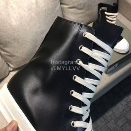 Adidas Soft Leather High Top Casual Shoes For Men And Women Black