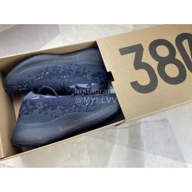 Adidas Yeezy Boost 380 Black Casual Sneakers For Men And Women