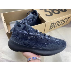 Adidas Yeezy Boost 380 Black Casual Sneakers For Men And Women