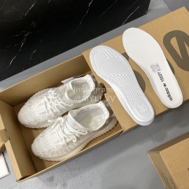 Adidas Yeezy Boost 350 V2 Mono Ice Casual Sneakers For Men And Women White