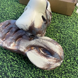 Adidas Yeezy Foam Runner Slidemxt Moon Sand X Kanye West Sneakers Brown