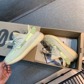 Adidas Yeezy Boost 350 V3 White Reflective Primeknit Sneakers Beige