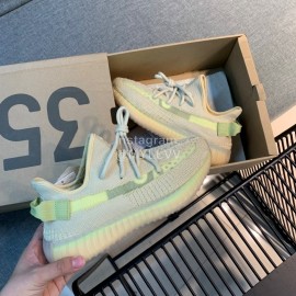 Adidas Yeezy Boost 350 V3 White Reflective Primeknit Sneakers Beige