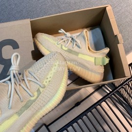 Adidas Yeezy Boost 350 V3 White Reflective Primeknit Sneakers Beige