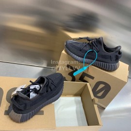 Adidas Yeezy Boost 350 V2 Static Sneakers Black For Men And Women