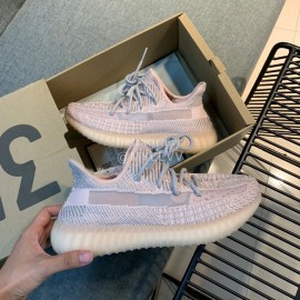 Adidas Yeezy Boost 350 V2 Static Sneakers For Men And Women Pink