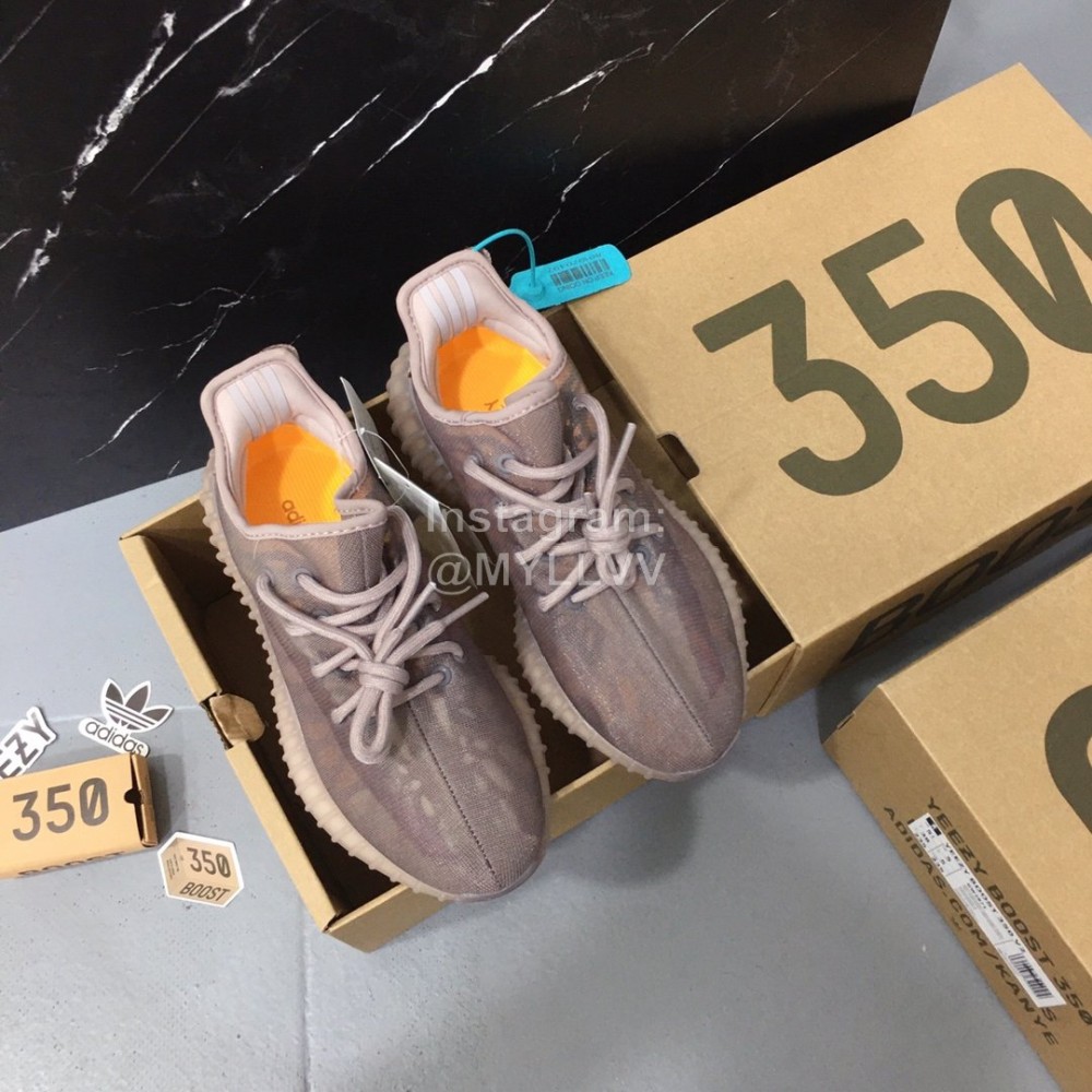 Adidas Yeezy Boost 350 V2 Lace Up Sneakers For Men And Women Brown