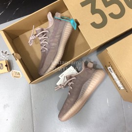 Adidas Yeezy Boost 350 V2 Lace Up Sneakers For Men And Women Brown