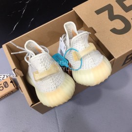 Adidas Yeezy Boost 350 V2 Lace Up Sneakers For Men And Women White