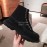 Alexander Mcqueen Fashion Sheepskin Thick Sole Sneakers For Men And Women Black