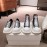 Alexander Mcqueen Fashion Sheepskin Thick Sole Black Sneakers For Men And Women