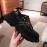 Alexander Mcqueen Fashion Sheepskin Black Thick Sole Sneakers For Men And Women